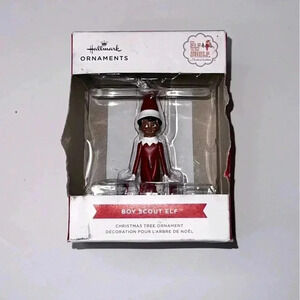 2022 HALLMARK ORNAMENT ELF ON THE SHELF  BOY SCOUT ELF  NEW